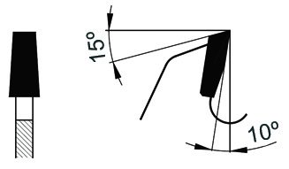 Serra 949 Incisors conics per a escairadora (3)